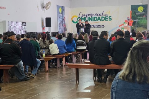 Encontros da Coopercocal chegam a Cocal do Sul para ouvir associados e consumidores