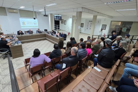 Tribuna: confira o que foi assunto na 35ª Sessão Ordinária da Câmara de Cocal do Sul